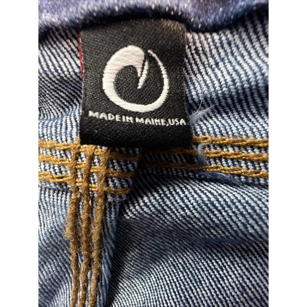 Origin Maine Legit Fit Jeans Dark Wash Denim Made in USA Mens 34 x 28